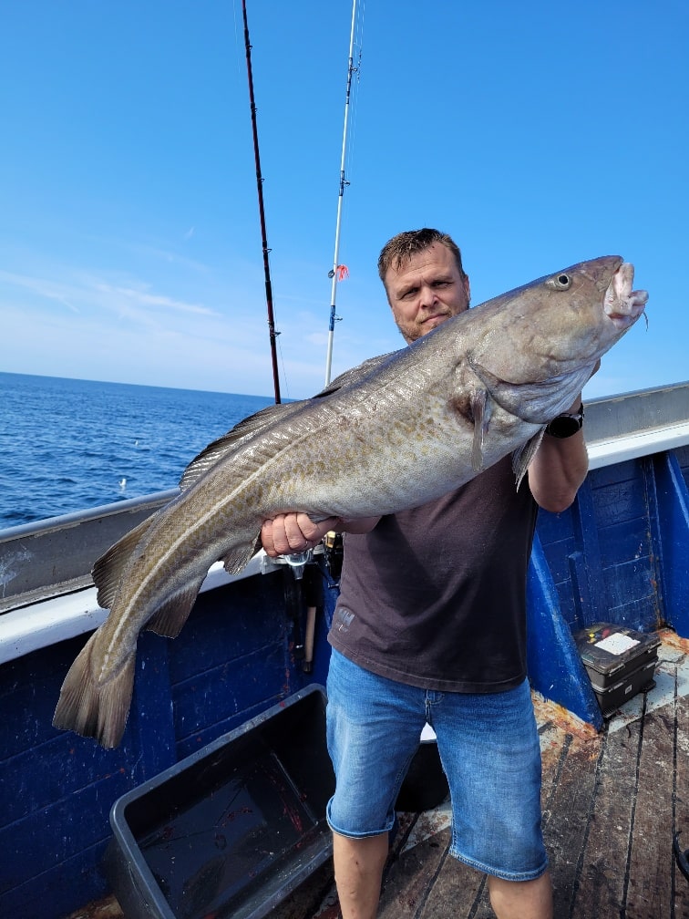 juventus hirtshals hochseeangeln gelbes riff dänemark dorschangeln